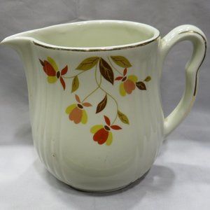 Autumn Leaf Pitcher - Hall's Superior Quality Kitchenware, Jewel Tea